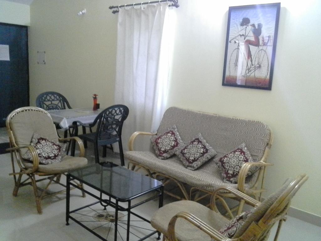 Ferienwohnung Elegant Shades Colva Exterior foto