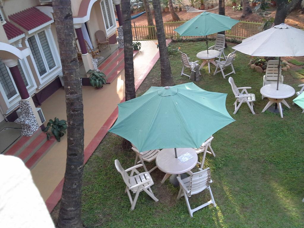 Ferienwohnung Elegant Shades Colva Exterior foto
