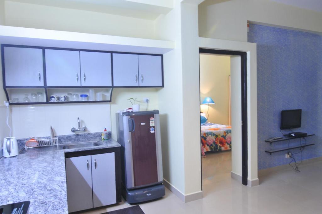 Ferienwohnung Elegant Shades Colva Exterior foto